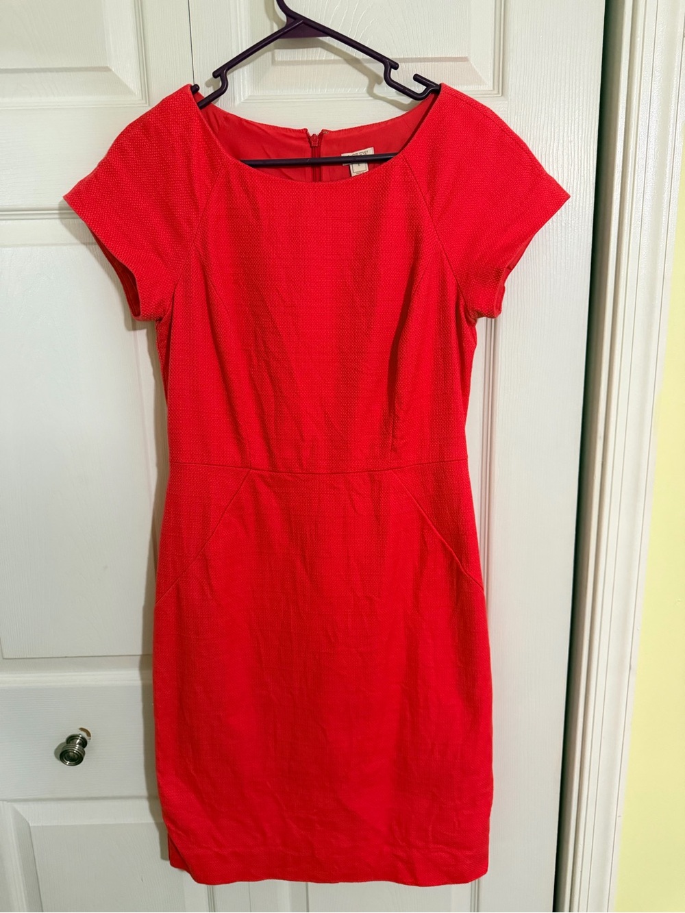 J Crew Classic Coral Sheath Dress - Women